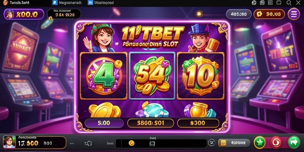 Tampilan menarik dari gameplay Slot 11TBET yang seru dan menghibur.