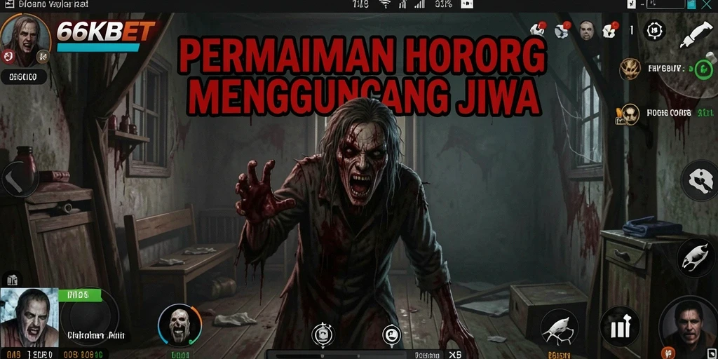 Screenshot menampilkan suasana mencekam dalam gameplay 66KBET.