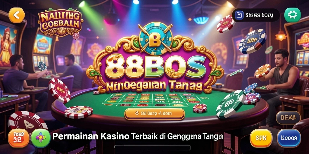 Tampilan gameplay Kasino mengasyikkan di 88BOS dengan efek visual menarik.
