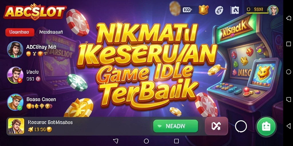 Tampilan gameplay <strong>ABCSLOT</strong> yang menarik dan menghibur untuk pemain Idle.