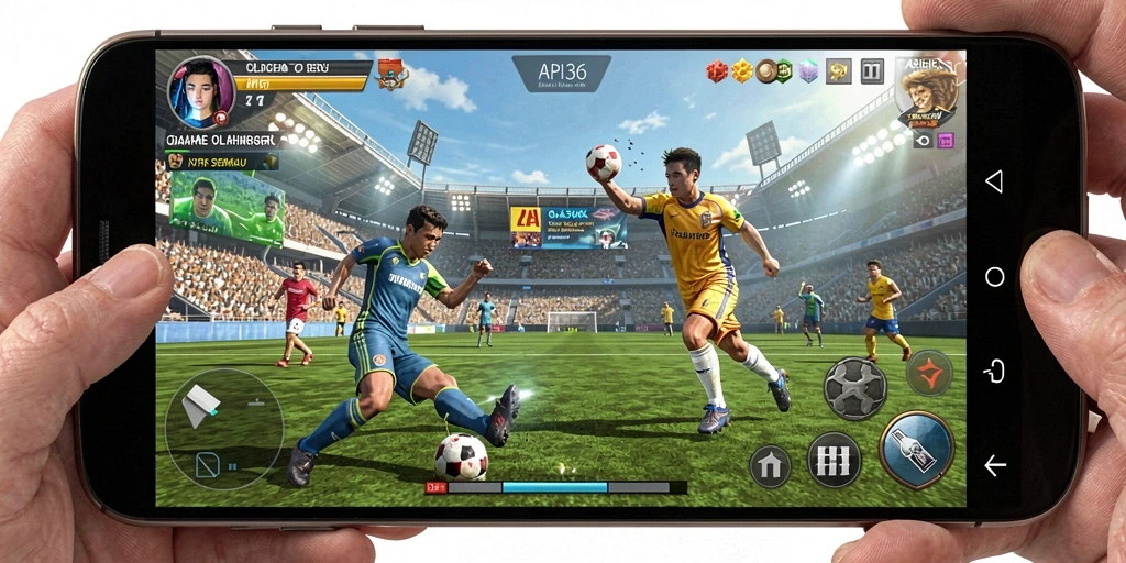 Tampilan gameplay menarik dari game olahraga API36.