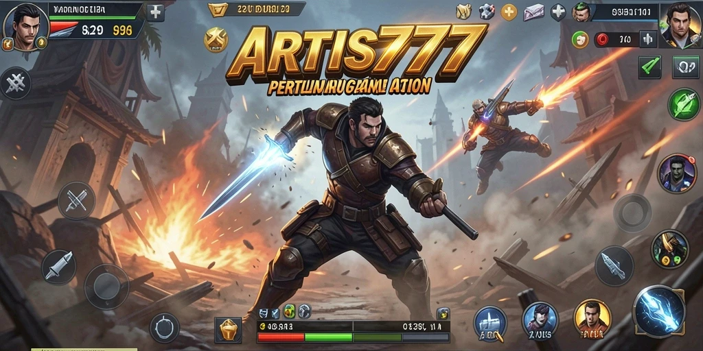 Tampilan seru dari gameplay ARTIS777 yang penuh aksi.