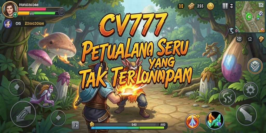 Gameplay CV777 menampilkan eksplorasi dunia petualangan yang luas.
