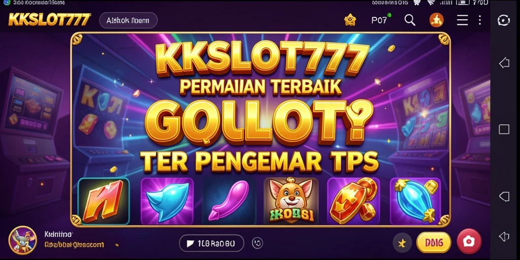 Tampilan permainan menarik dari KKSLOT777 dengan fitur TPS yang mengasyikkan.
