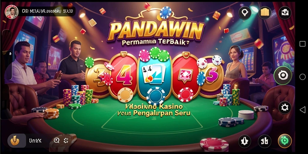 Screenshot gameplay PANDAWIN yang mendebarkan dan penuh aksi.