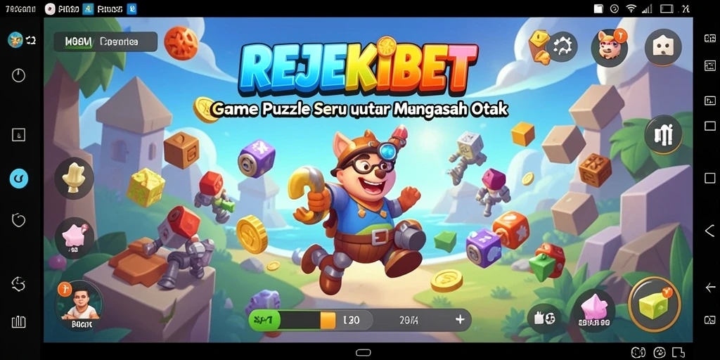 Tampilkan gameplay seru di REJEKIBET dengan berbagai teka-teki.