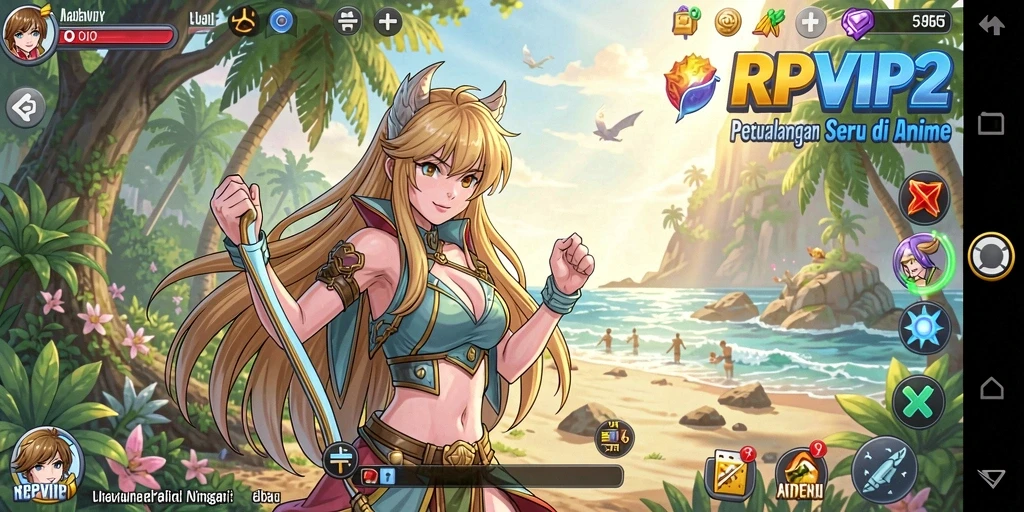 Tampilan gameplay RPVIP2 yang seru dan menarik.